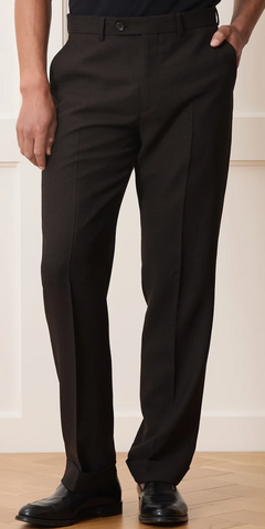 Dark Brown Italian Lightweight Madison Trouser