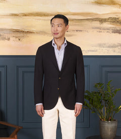Navy - High Twist Neo 2 Sportcoat