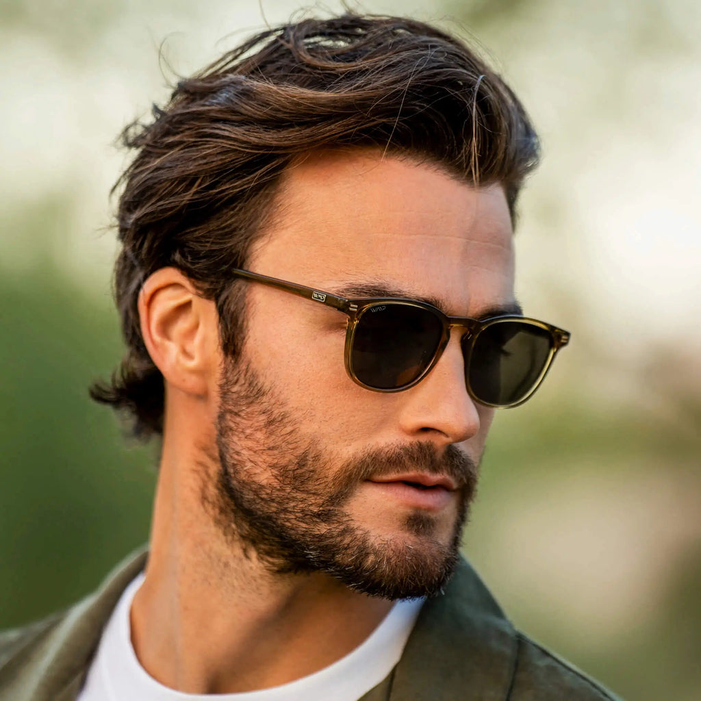 Crystal Brown / Brown Gradient Lens WMP Glasses