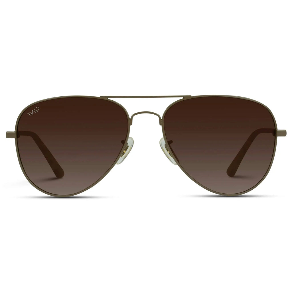 Brown Maxwell Woodland WMP Eyewear Sun glasses
