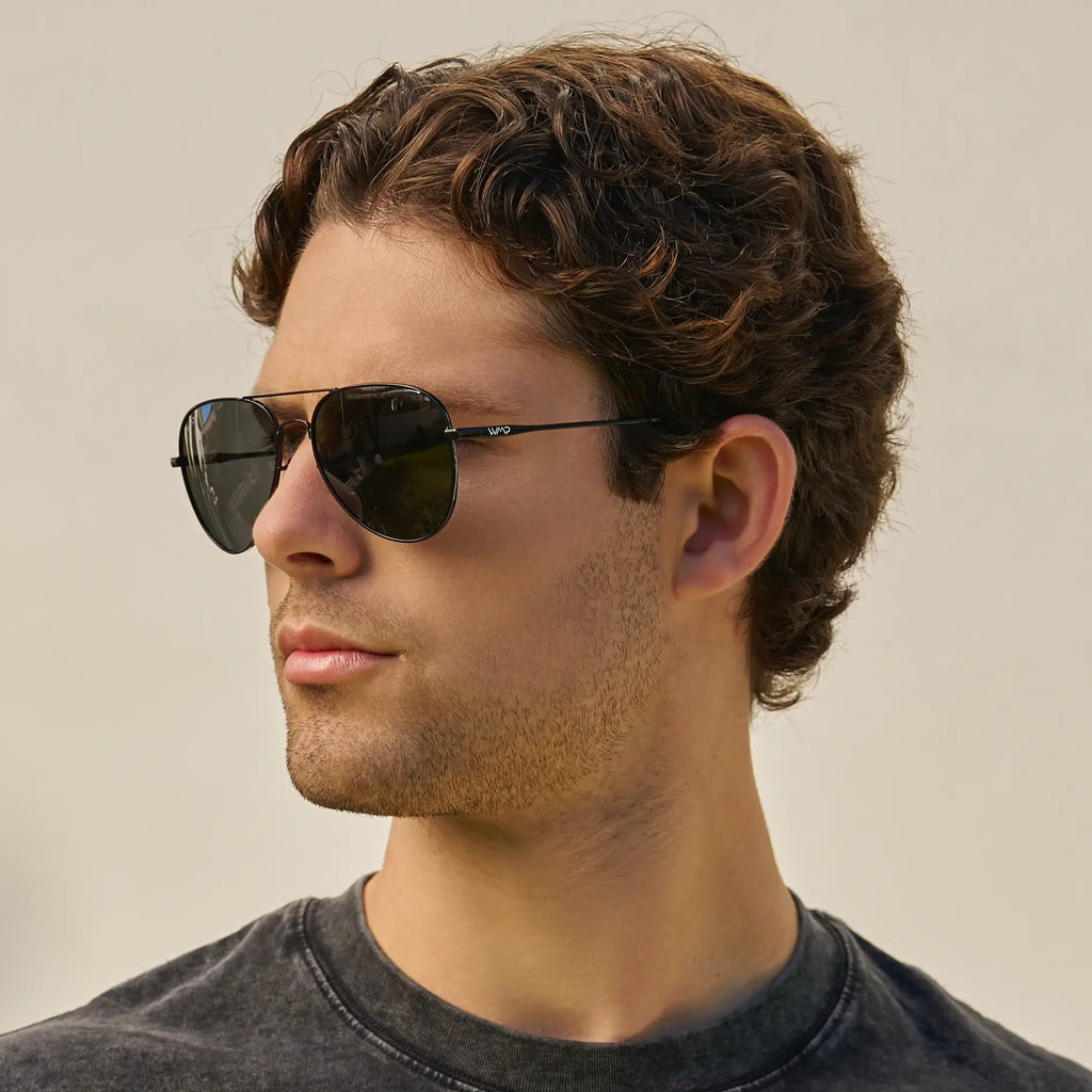 Black Maxwell Black WMP eyewear Sun glasses