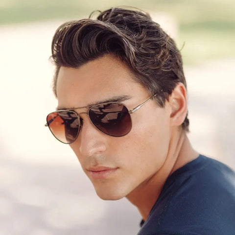 Brown Maxwell Woodland WMP Eyewear Sun glasses