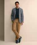 Classic Fit Cotton-Linen-Wool Hopsack Sport Coat