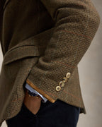 Polo Tailored Fit Plaid Tweed Sport Coat