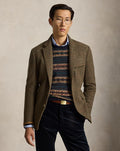Polo Tailored Fit Plaid Tweed Sport Coat