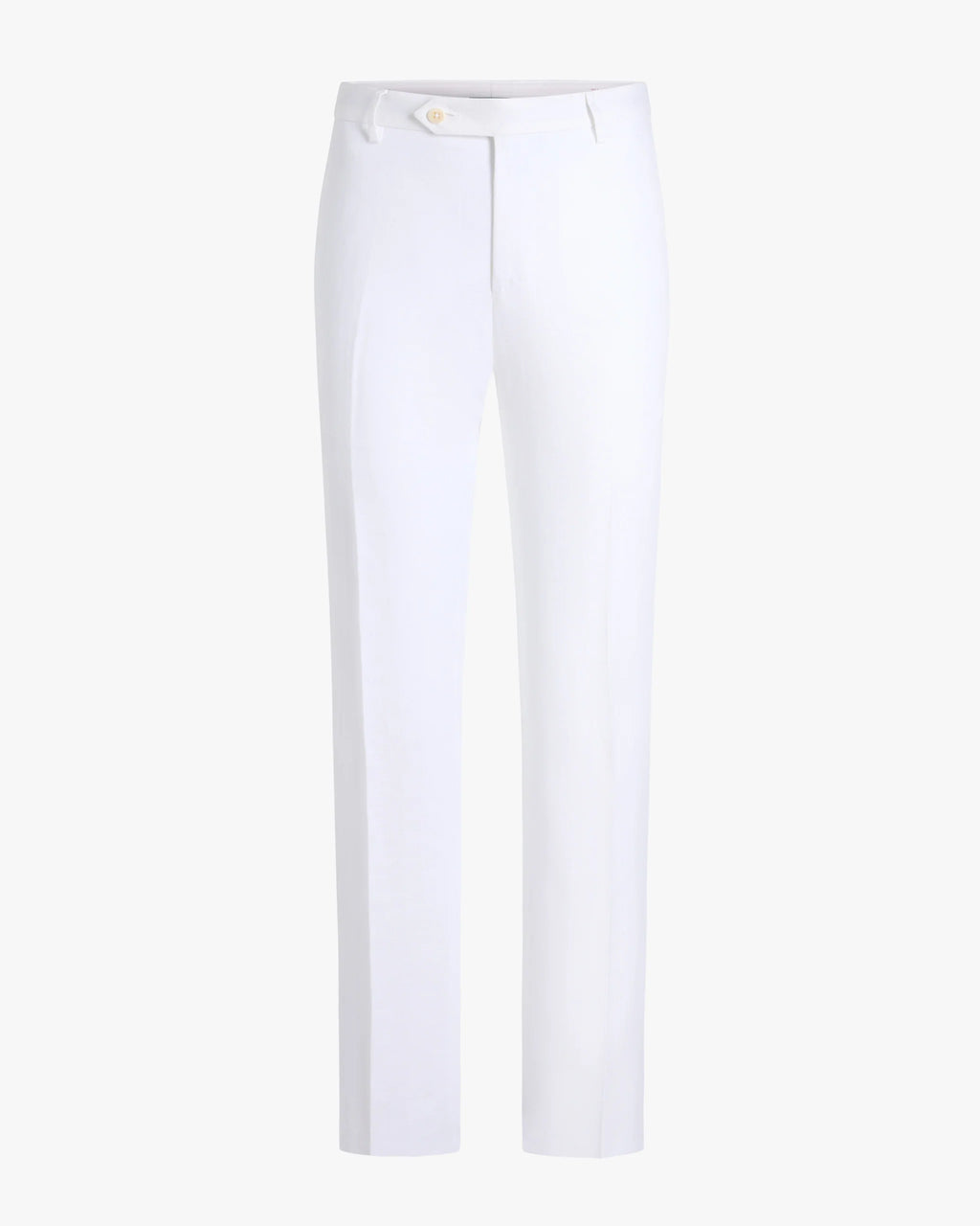 White Parker Linen Trouser