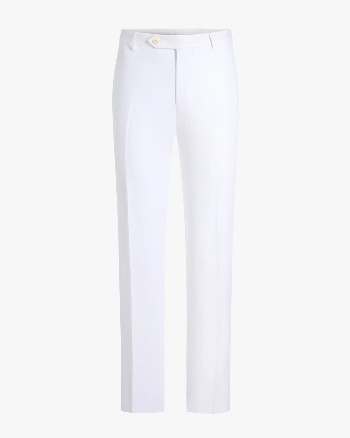 White Parker Linen Trouser