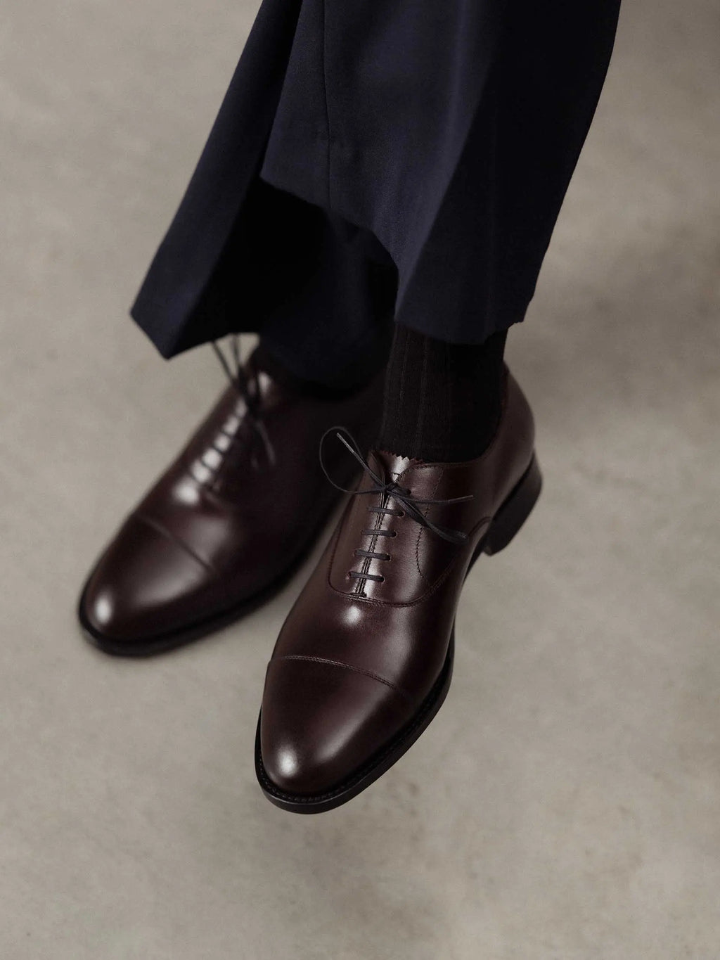 The Oxford (Burgandy Calf)