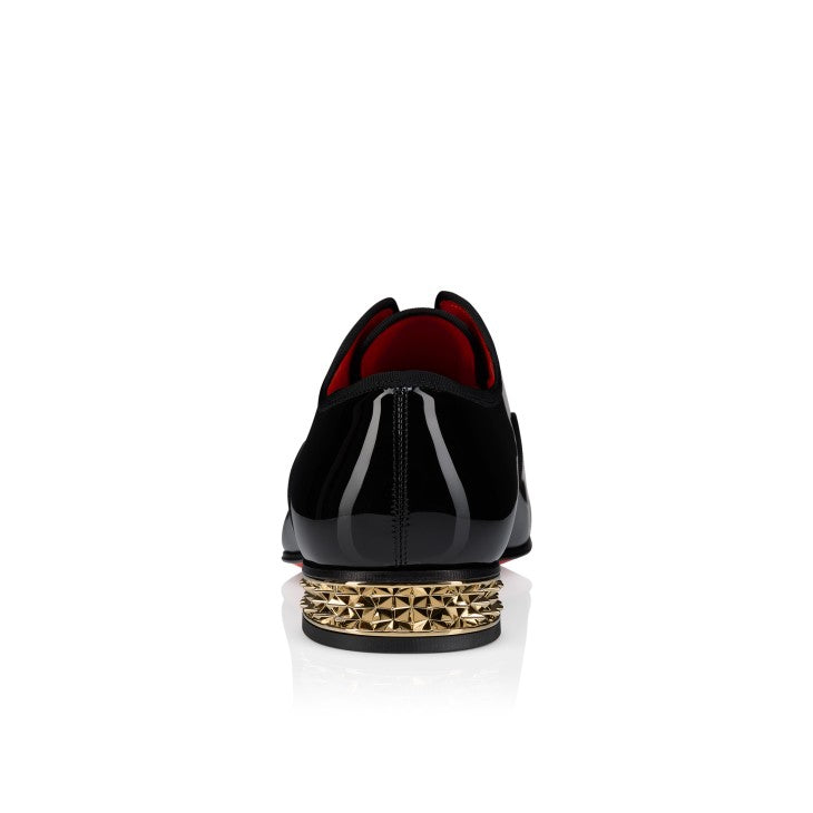 Louboutin Alphamale Rocks (Oxfords - Patent calf leather - Black - Men)