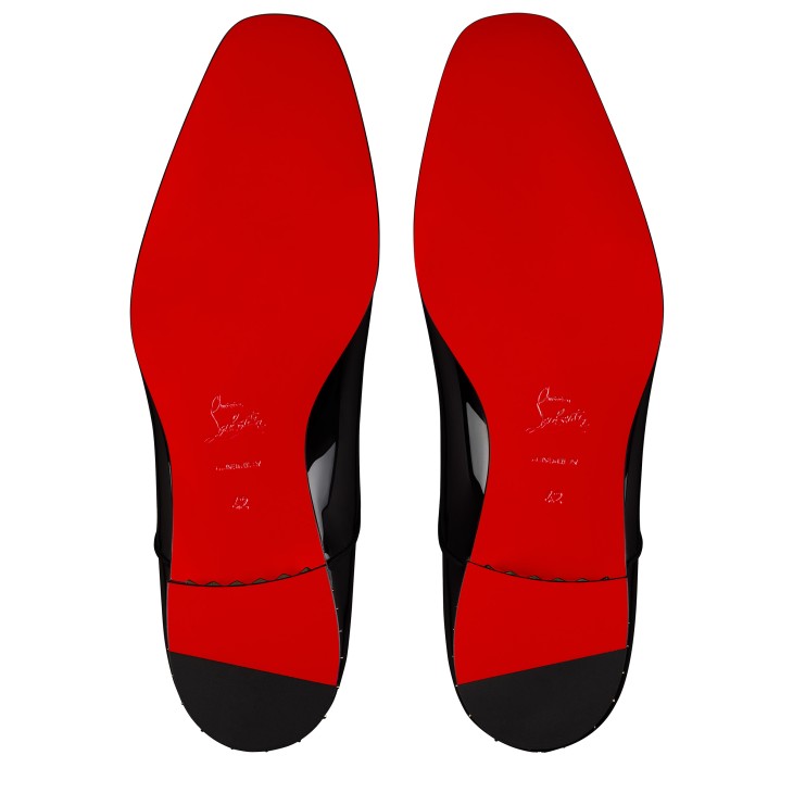 Louboutin Alphamale Rocks (Oxfords - Patent calf leather - Black - Men)
