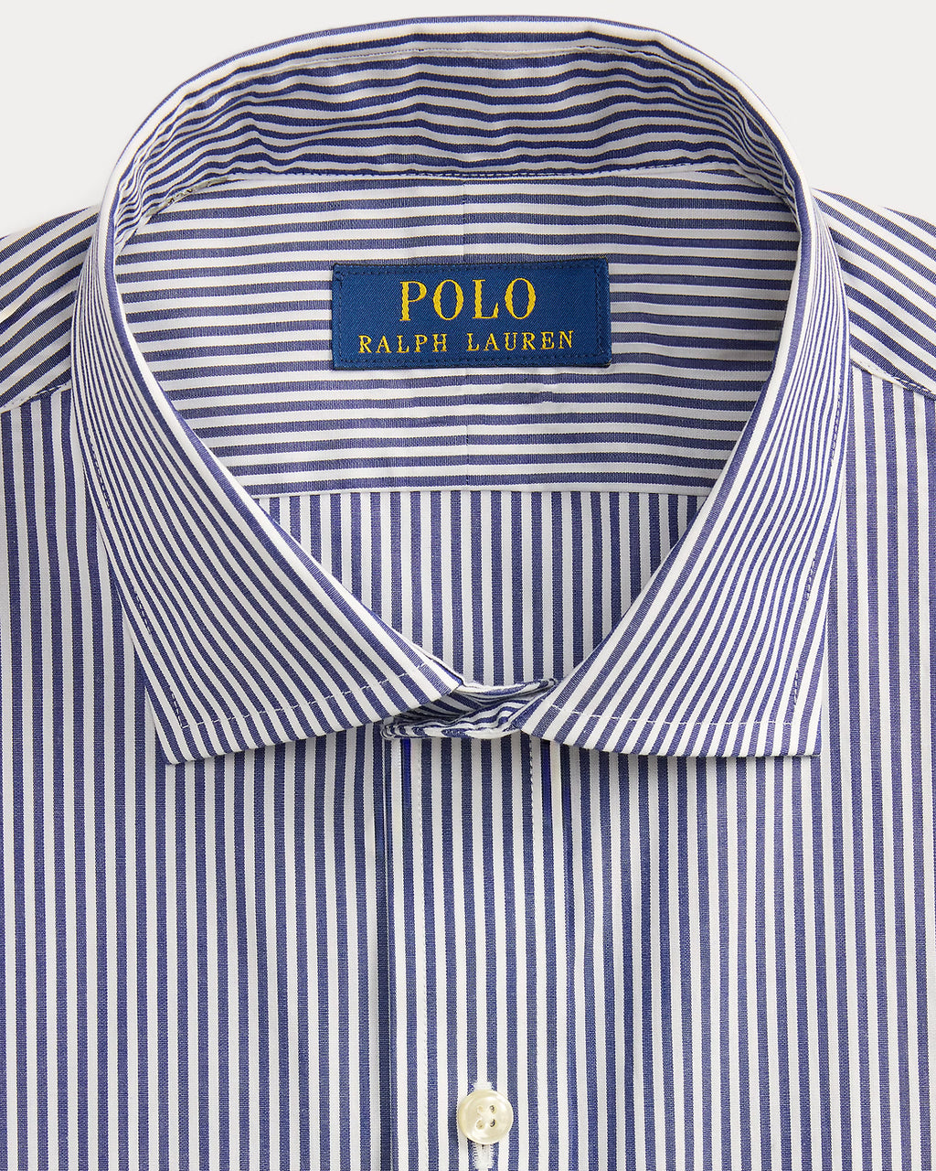 Custom Fit Striped Poplin Shirt