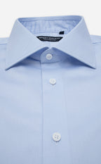 Medium Blue Twill Non-Iron Dress Shirt