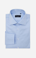 Medium Blue Twill Non-Iron Dress Shirt