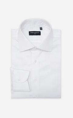 White Twill Non-Iron Dress Shirt