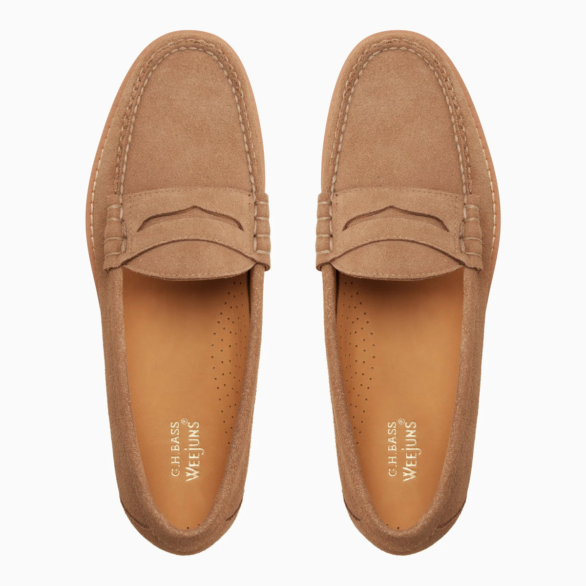 Men's Larson Weejuns® Penny Loafer ( light brown)