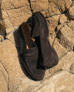 Lysekil II (Dark Brown Suede)