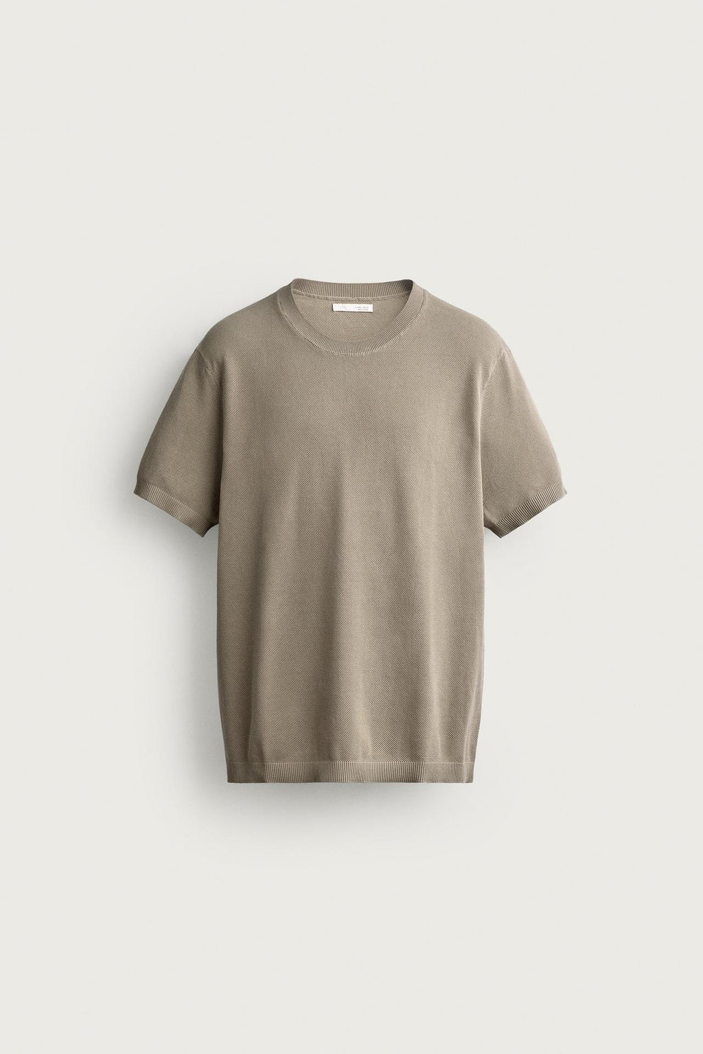 RELAXED FIT KNIT T-SHIRT