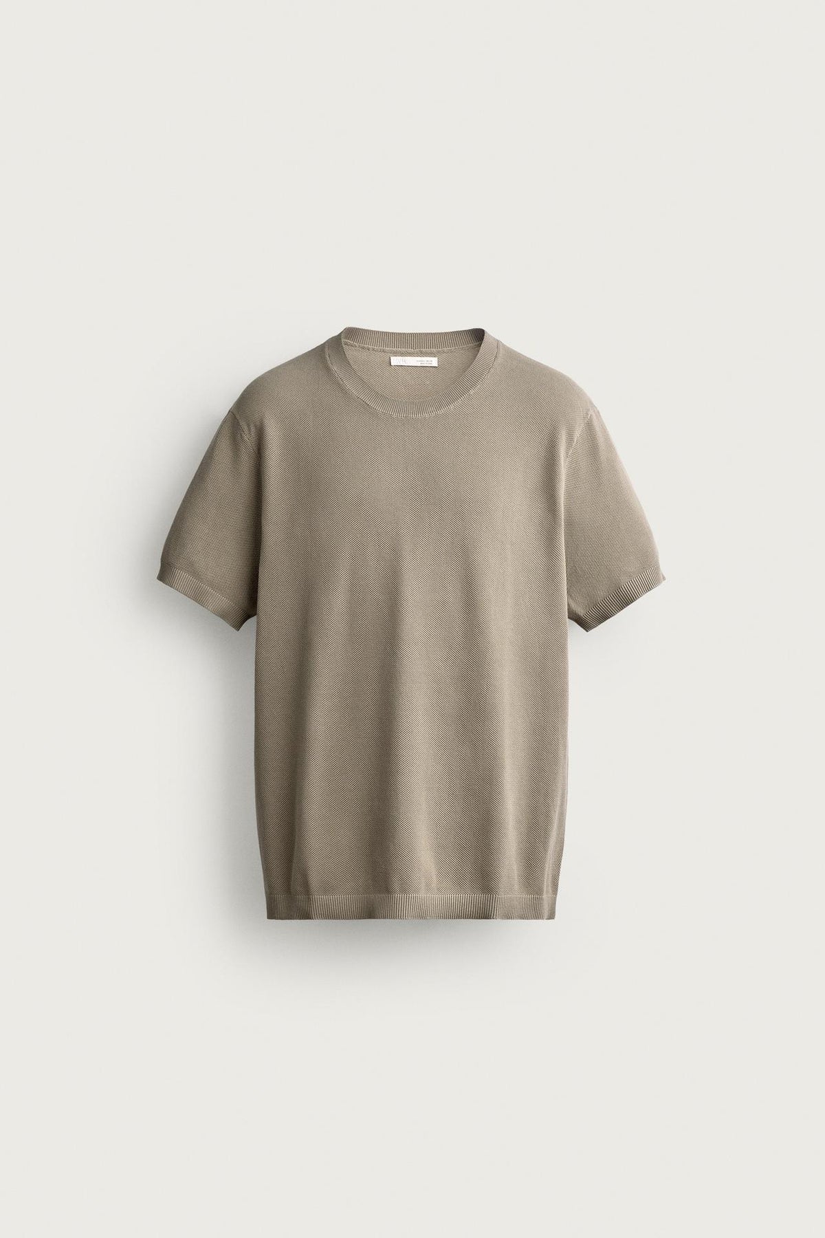 RELAXED FIT KNIT T-SHIRT
