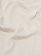 Ivory white cashmere and silk T-shirt
