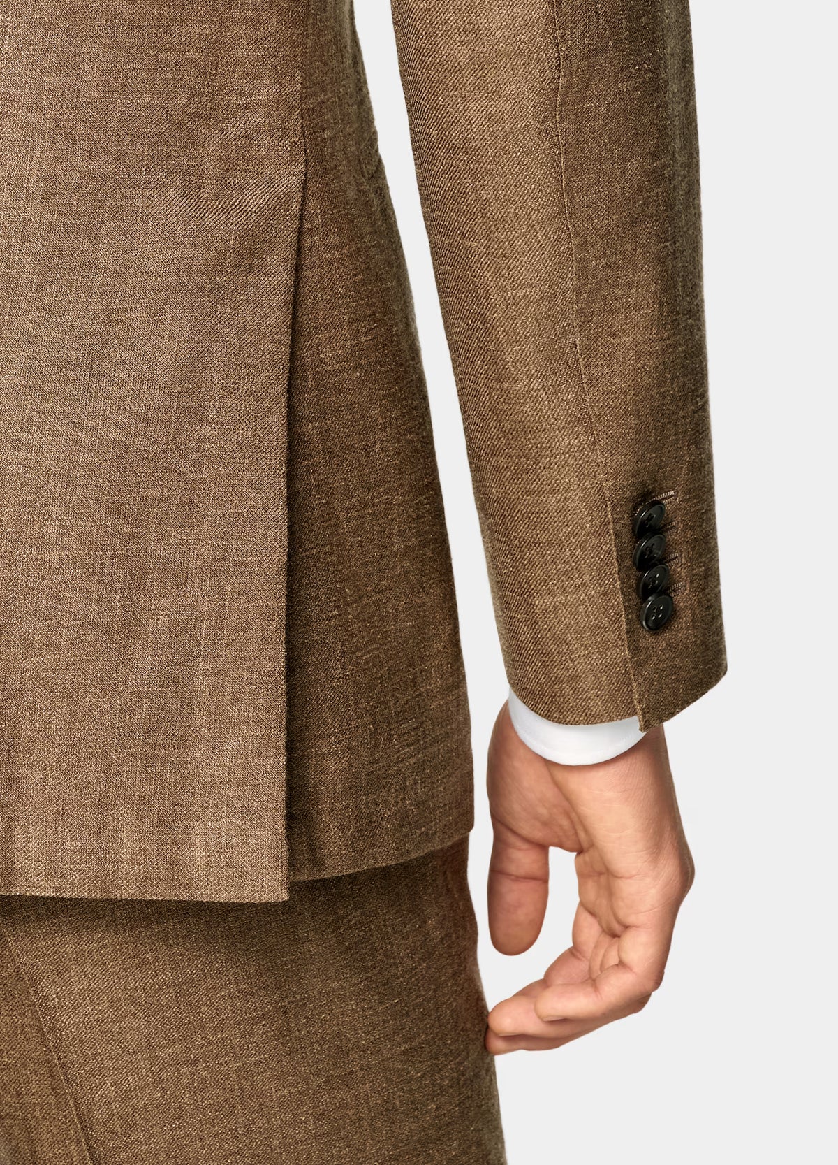 Light brown Tailored Fit Havana Suit