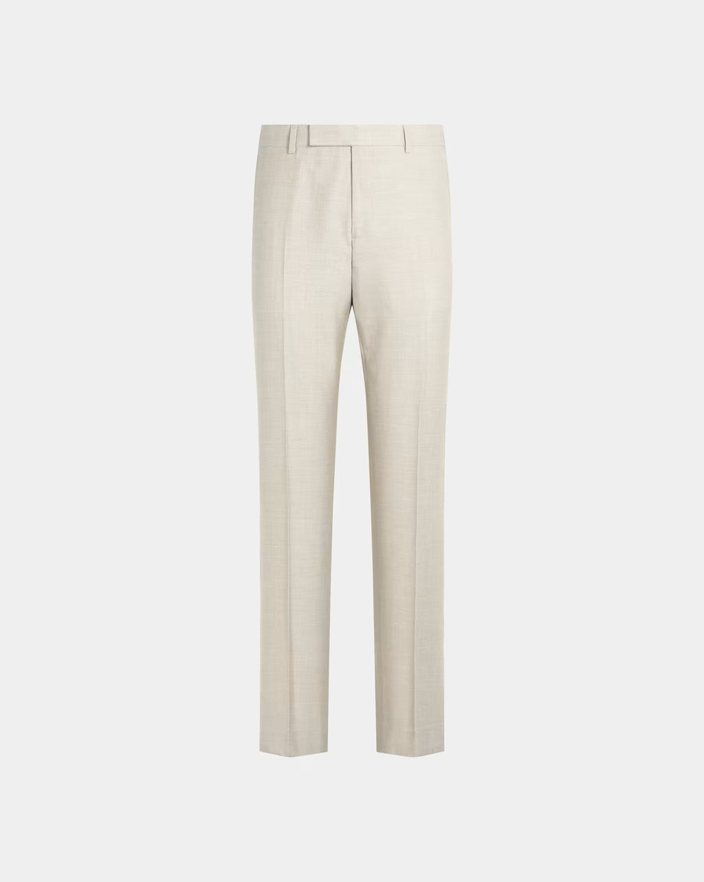 Beige Tailored Fit Havana Suit