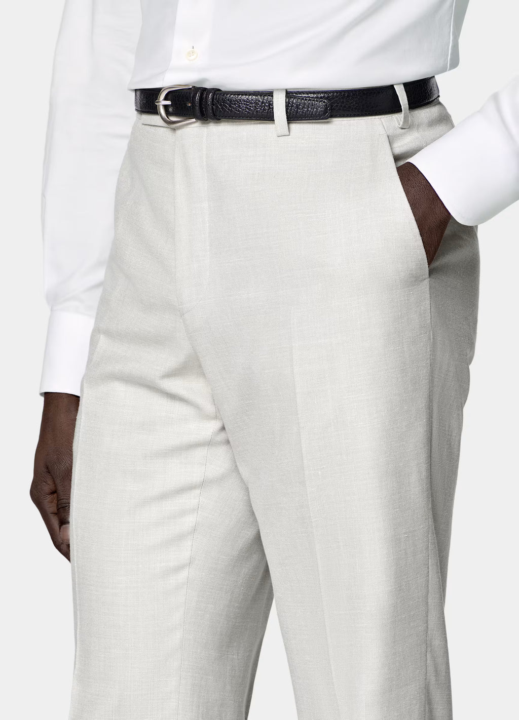 White Tailored Fit Havana Suit