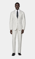 White Tailored Fit Havana Suit