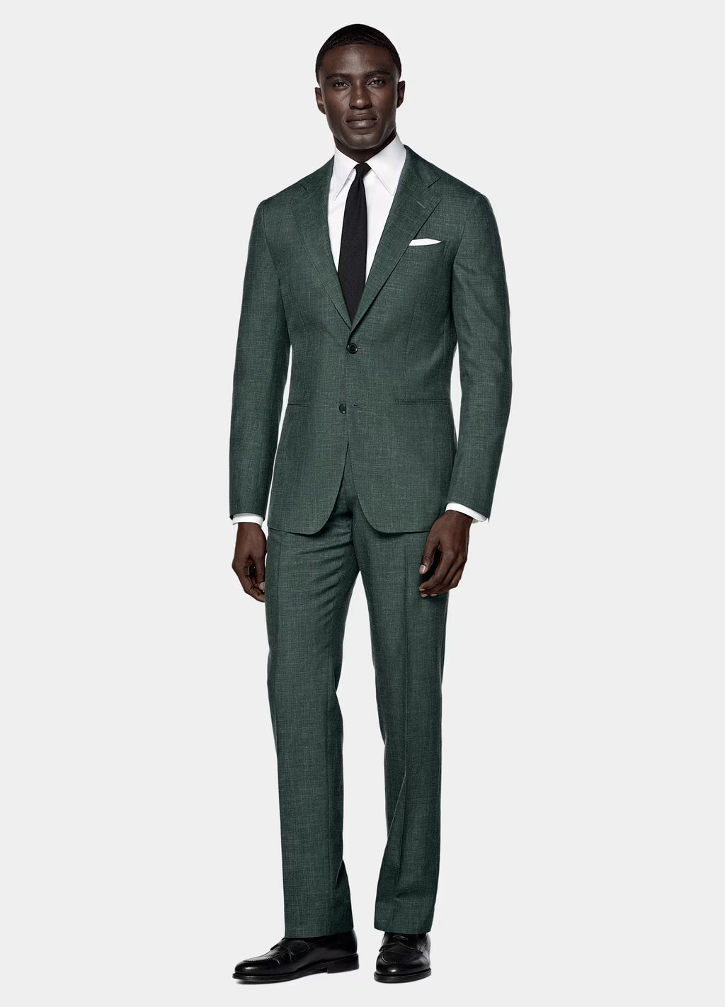 Tailored Fit Havana Suit (mid green)