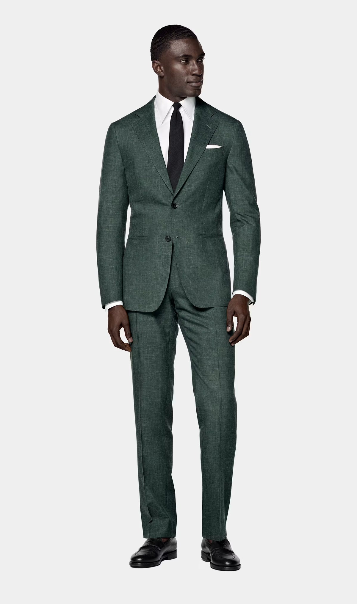 Tailored Fit Havana Suit (mid green)