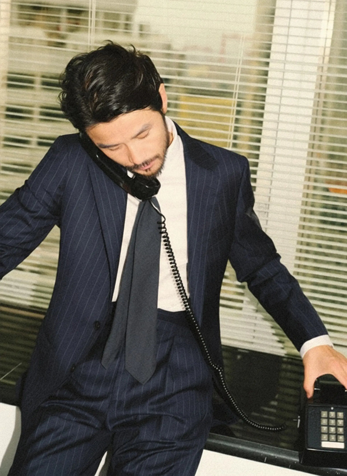 Cultum Pinstripe Wool Suit