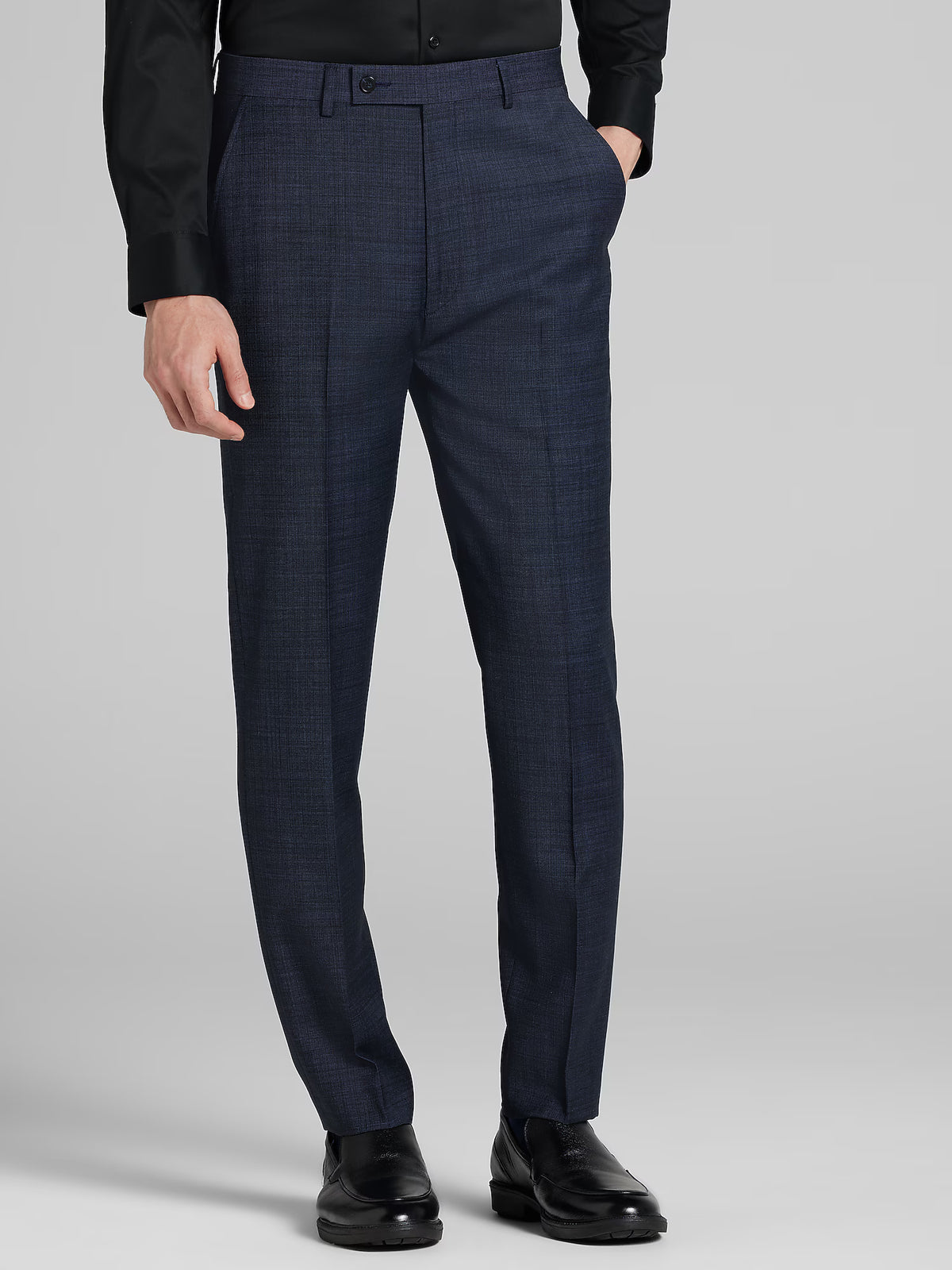 Slim Fit Premium Wool Blend Suit Pants