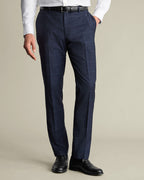 Slim Fit Premium Wool Blend Suit Pants
