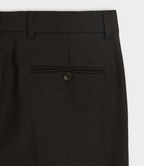 Dark Brown Italian Lightweight Madison Trouser