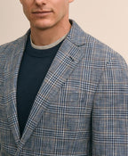 Classic Fit Cotton-Linen-Wool Hopsack Sport Coat