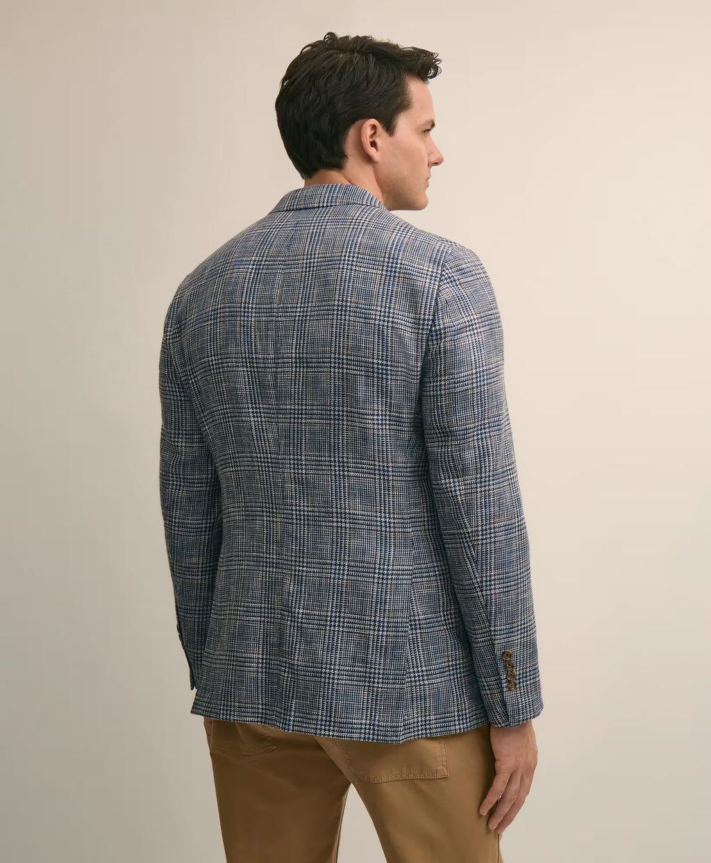 Classic Fit Cotton-Linen-Wool Hopsack Sport Coat