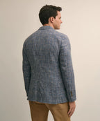 Classic Fit Cotton-Linen-Wool Hopsack Sport Coat