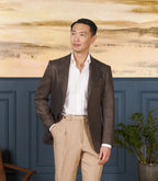 Dk. Brown Herringbone - Neo 3 Sportcoat
