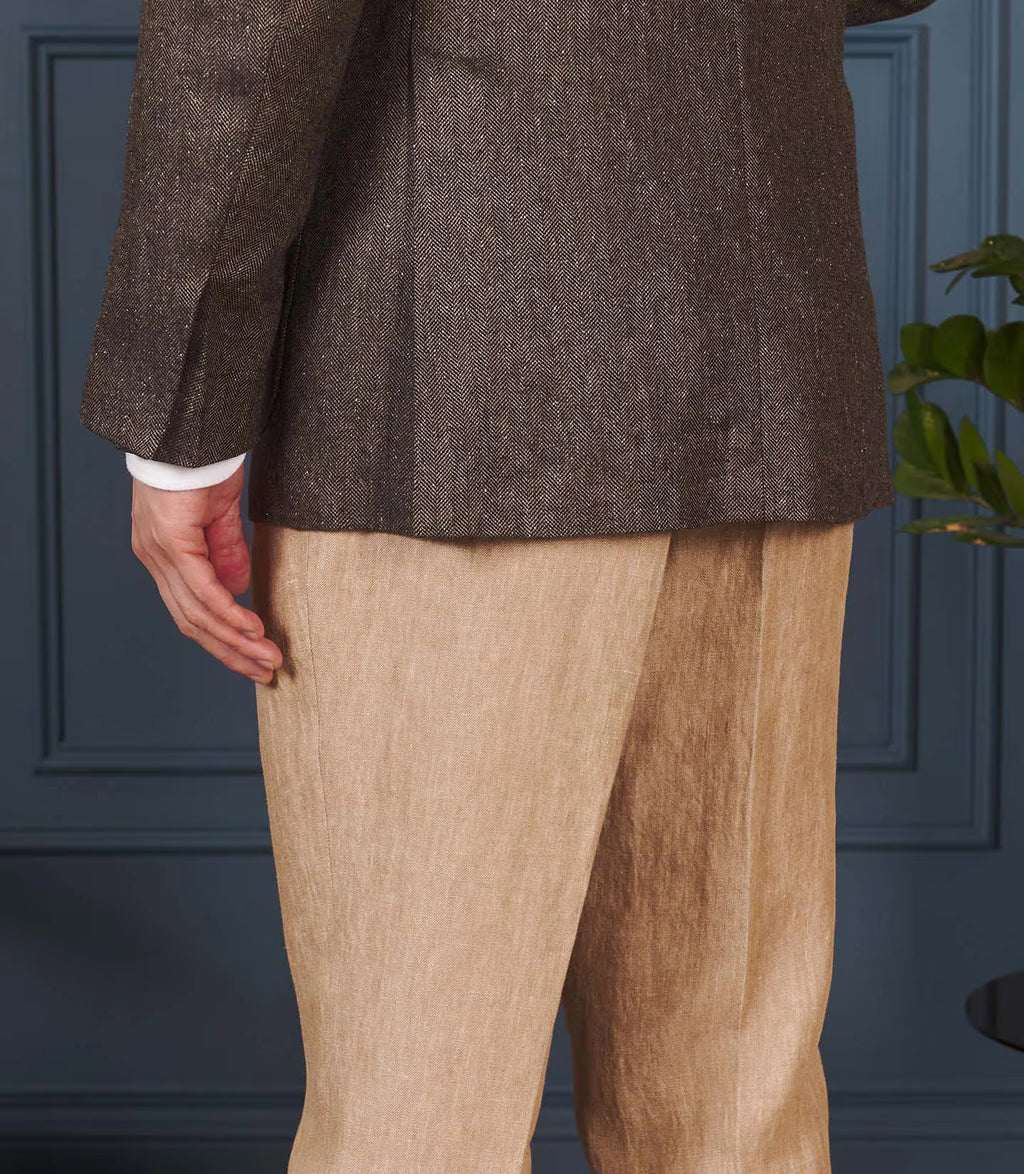 Dk. Brown Herringbone - Neo 3 Sportcoat