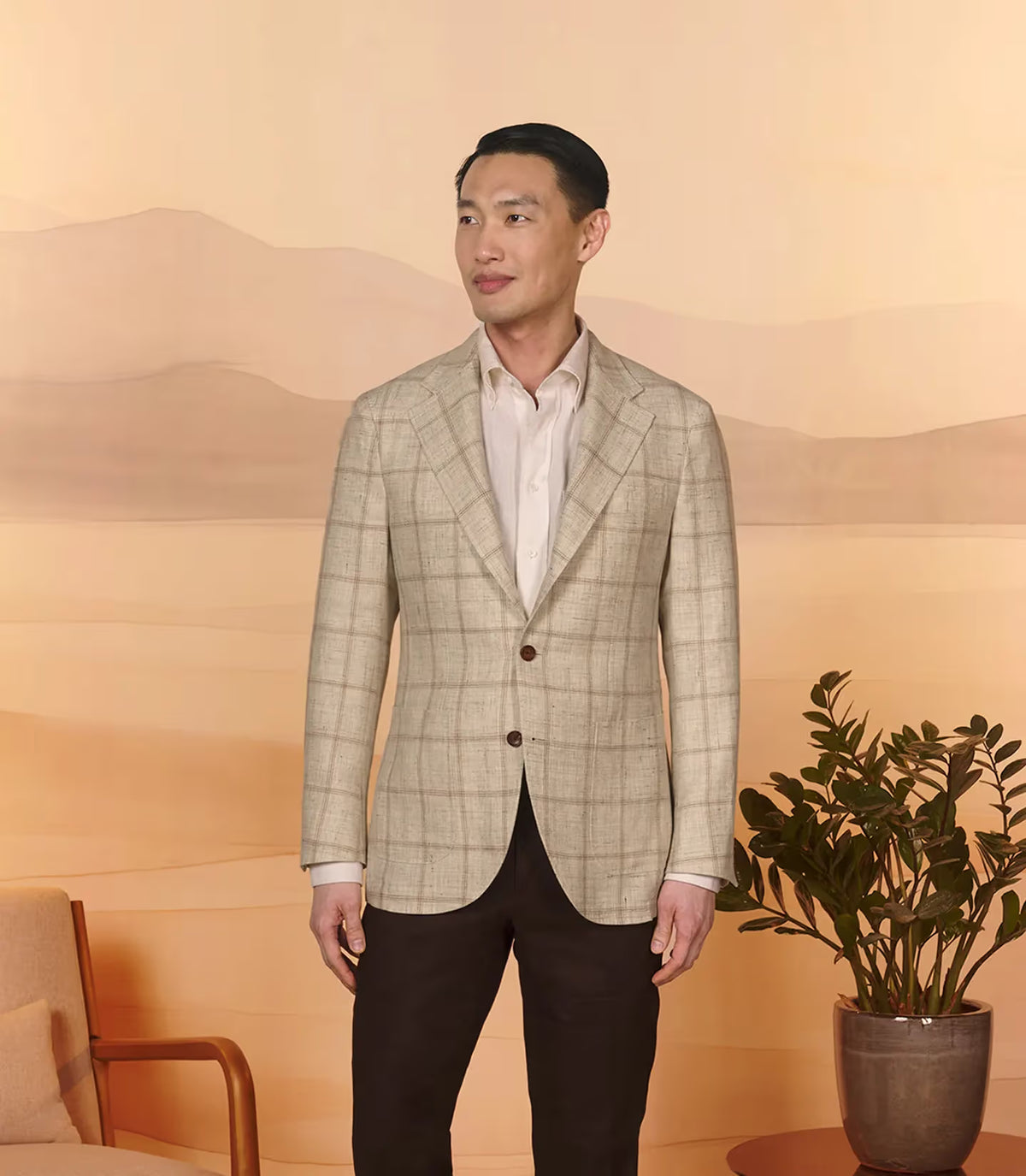 Lt. Brown Check - Moro Sportcoat