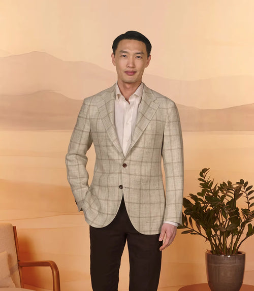 Lt. Brown Check - Moro Sportcoat