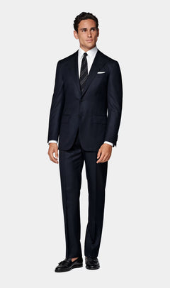 Black Tailored Fit Milano Suit