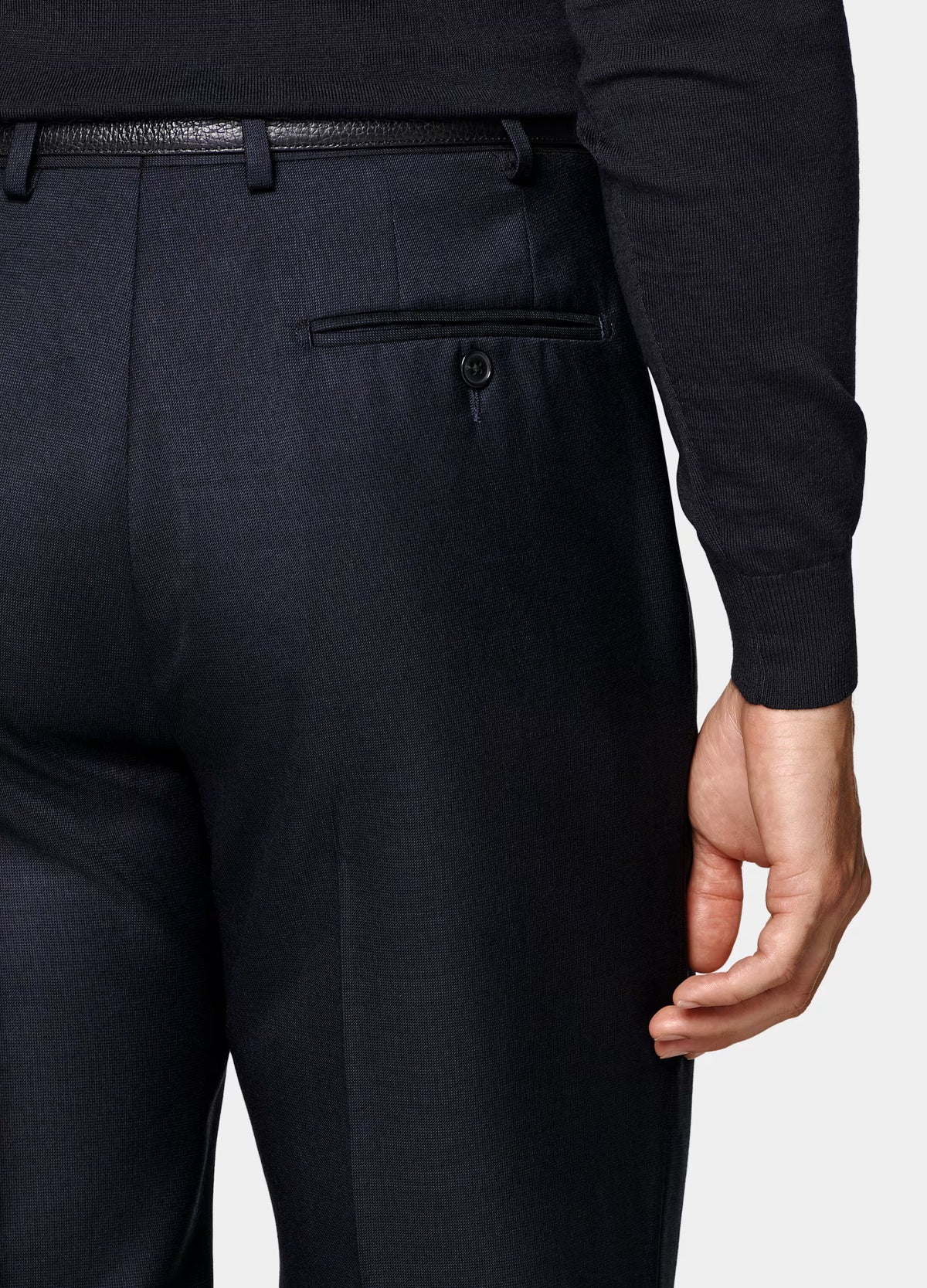 Black Tailored Fit Milano Suit