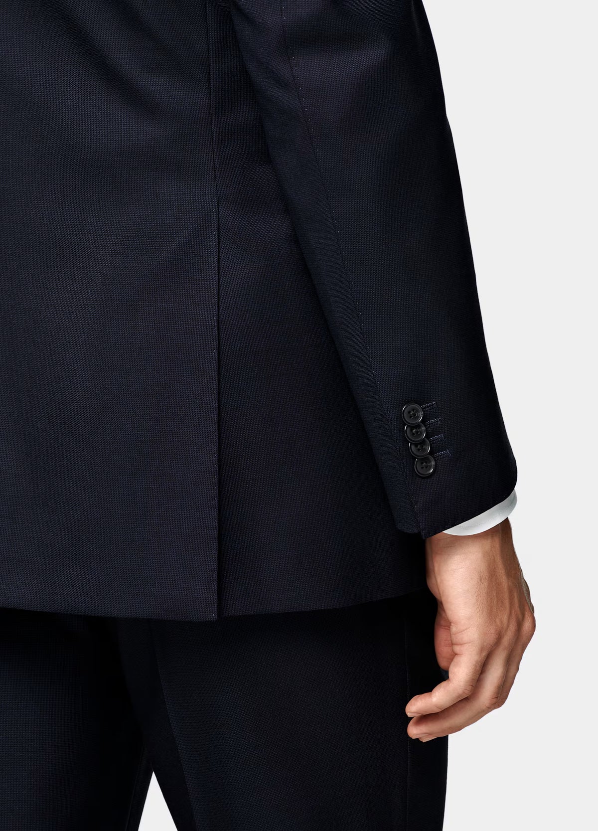 Black Tailored Fit Milano Suit