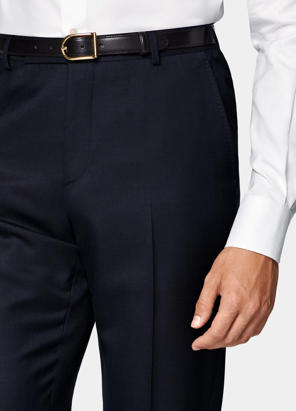 Black Tailored Fit Milano Suit