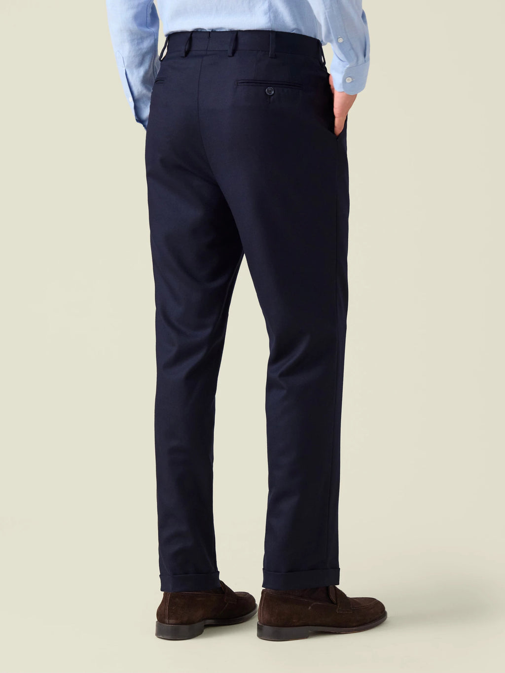 Classic Pleated Trousers Virgin Wool