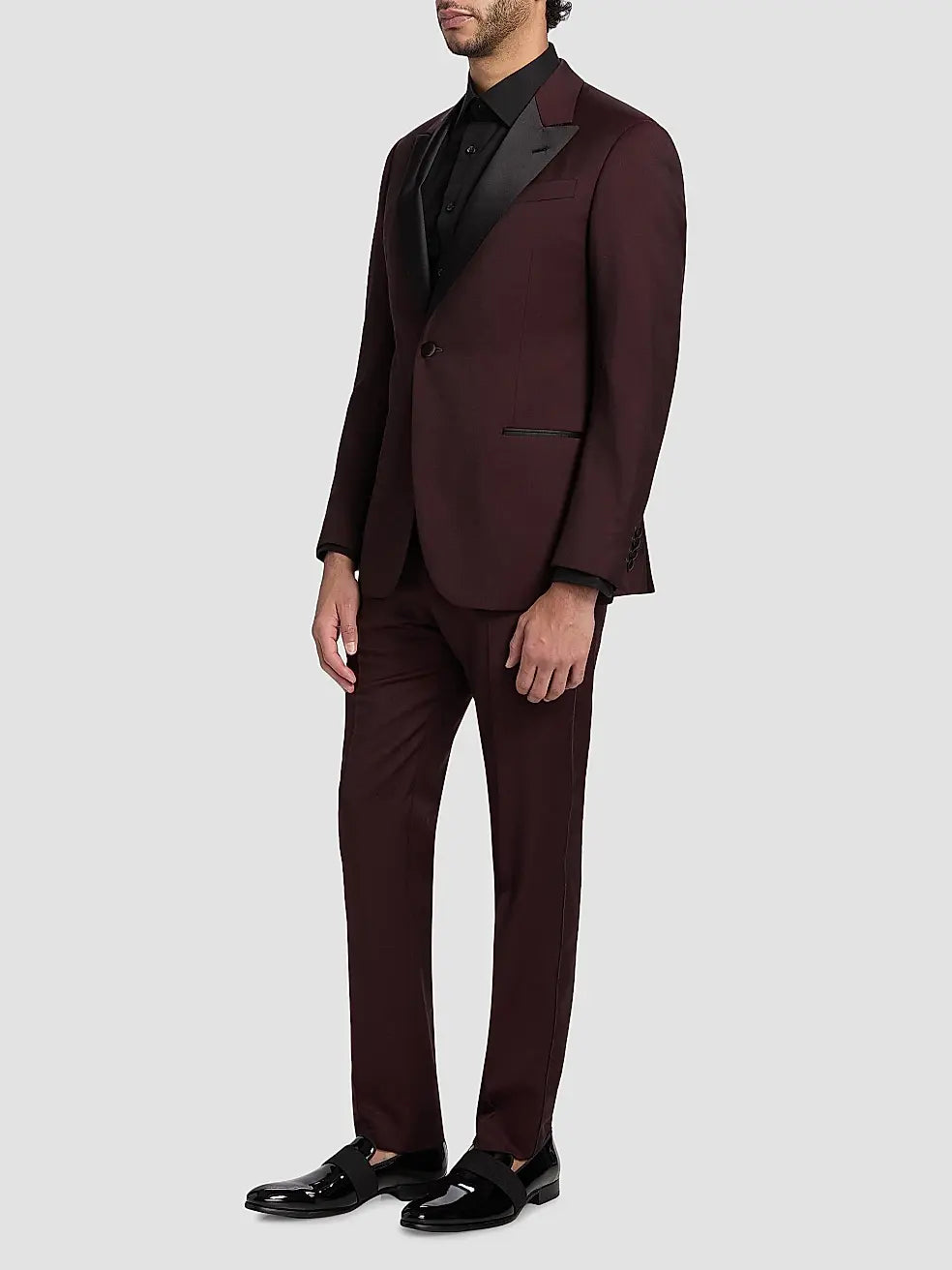 Emporio Armani  Solid Virgin Wool Tuxedo
