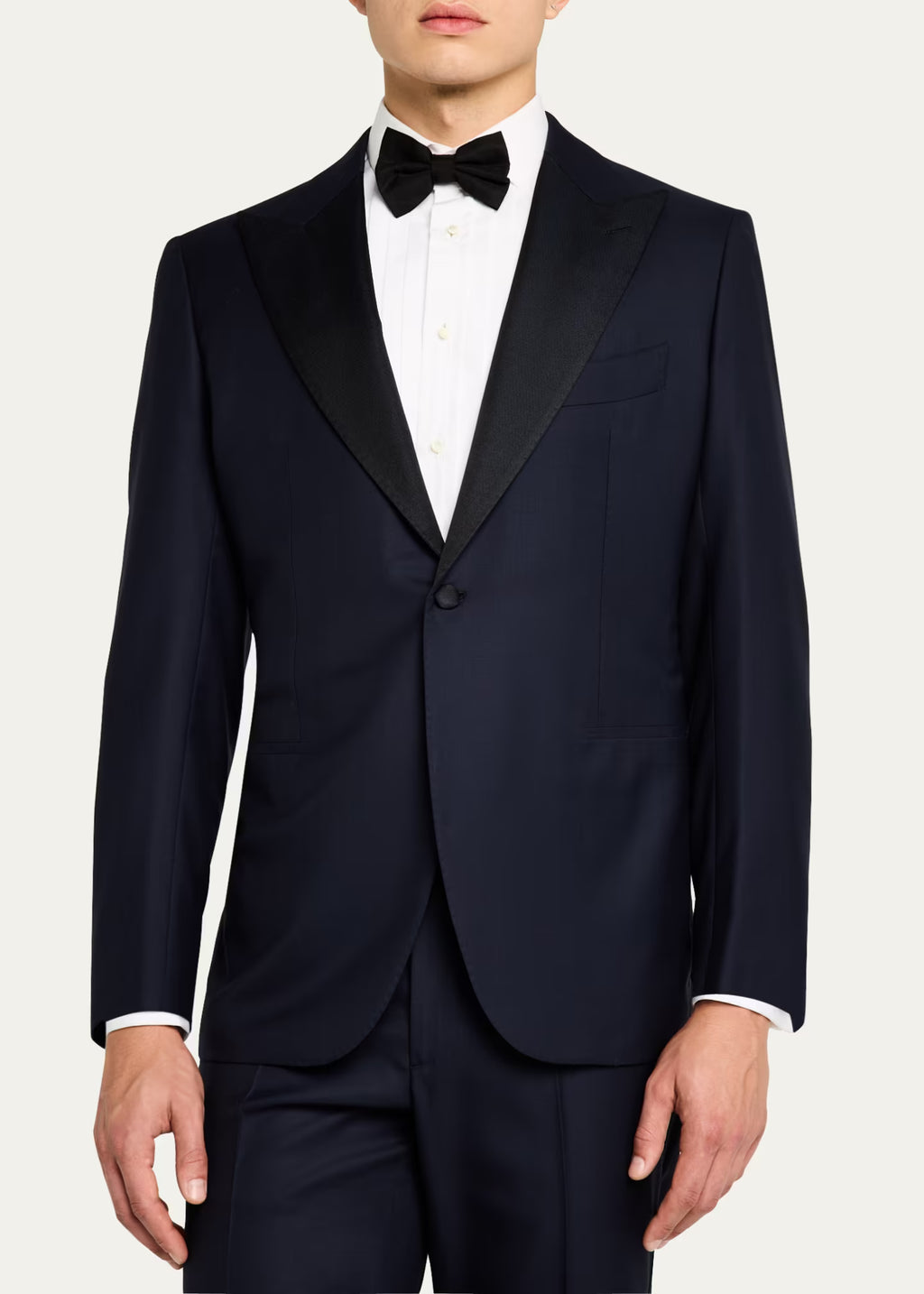 Men's 150s Wool Grosgrain Tuxedo