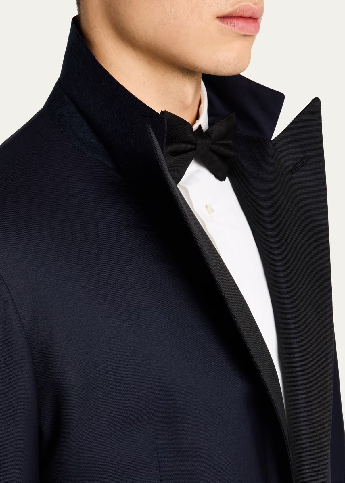 Men's 150s Wool Grosgrain Tuxedo