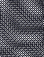 Gray pure silk jacquard tie with micro pattern