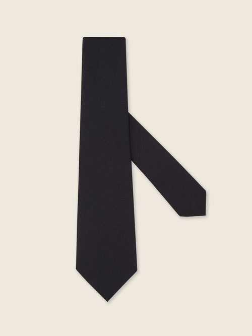 Ink Blue Oasi Cashmere Tie